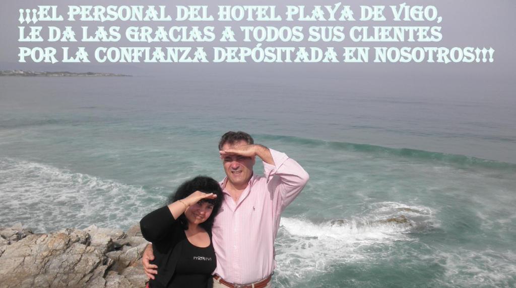 Hotel Playa Samil Vigo Exterior foto